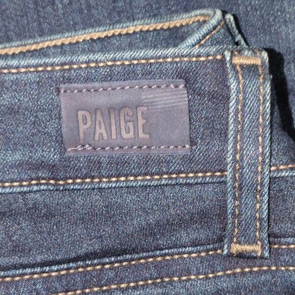 NWT Paige Verdugo Ankle in Attica Dark Wash 5 Pocket Skinny Jeans Size 28 - Picture 7 of 14